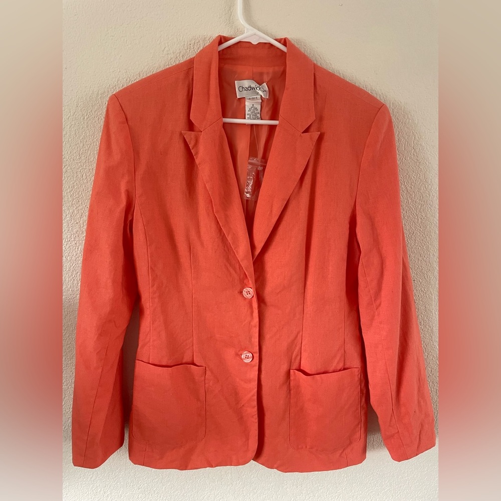 CHADWICK’S Linen Blazer